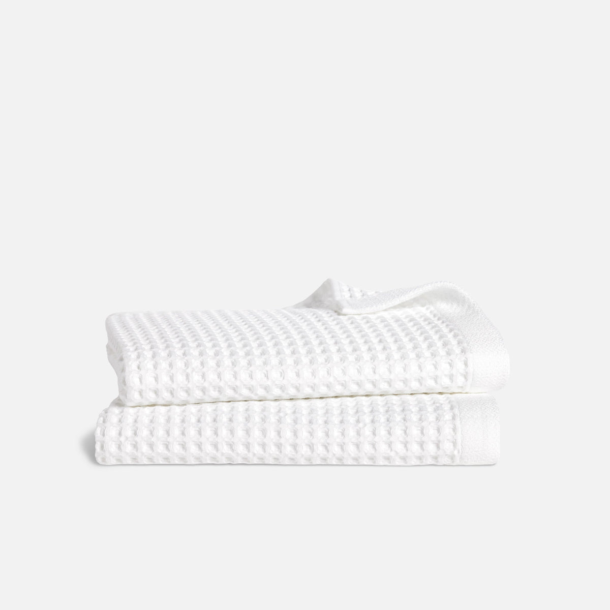 Dreamweave Waffle Bath Towels Set of 2 T4