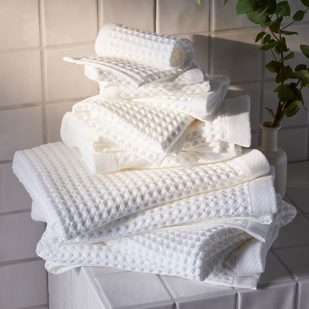 Dreamweave Waffle Bath Towels Set of 2 T4