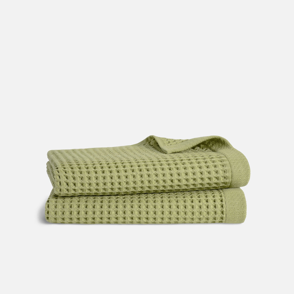 Dreamweave Waffle Bath Towels Set of 2 T4