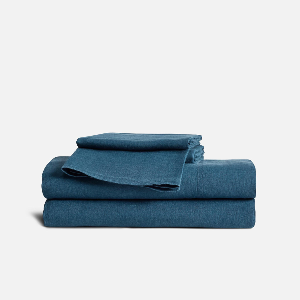 Washed European Linen Core Sheet Set E1