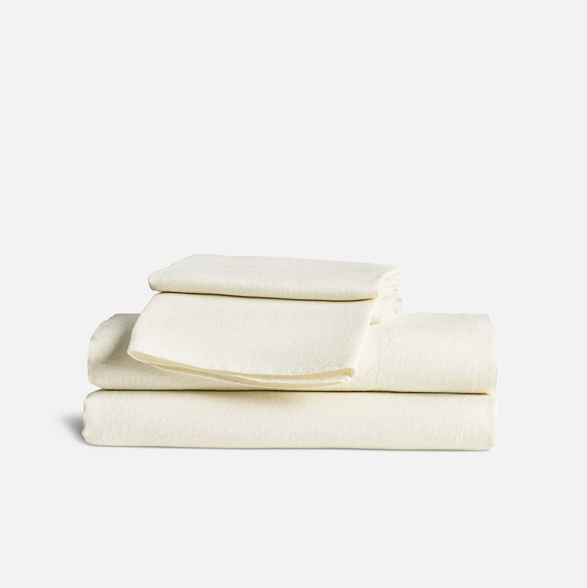 Washed European Linen Core Sheet Set E1