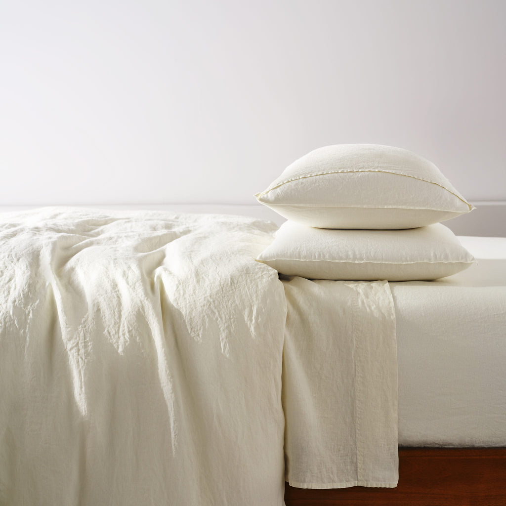 Washed European Linen Duvet Set P0