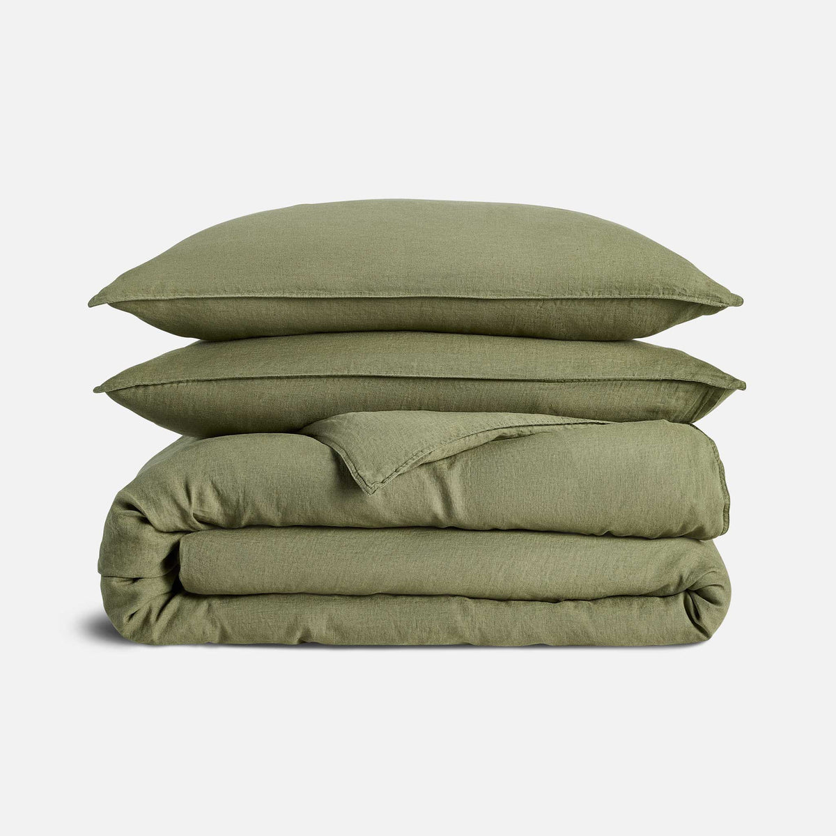 Washed European Linen Duvet Set P0
