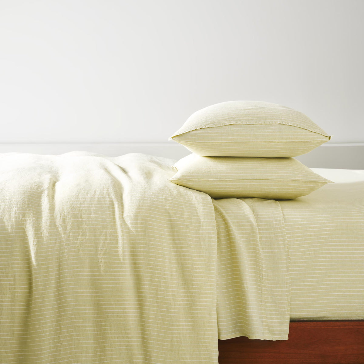 Washed European Linen Core Sheet Set E1
