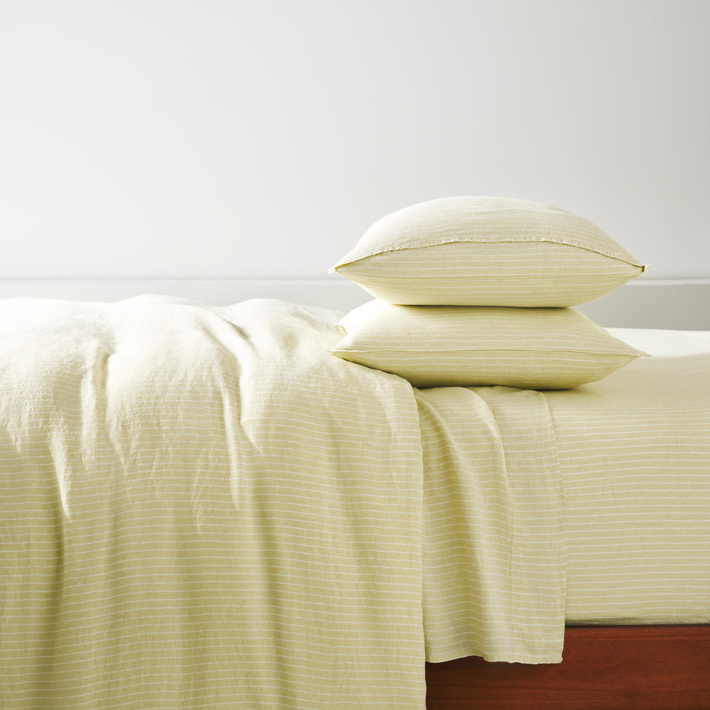 Washed European Linen Core Sheet Set Y4