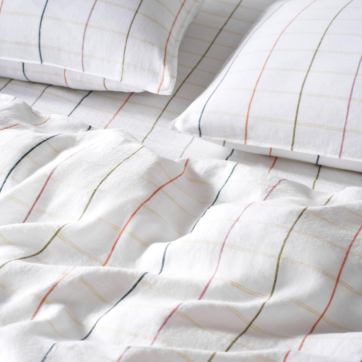 Washed European Linen Core Sheet Set Y4