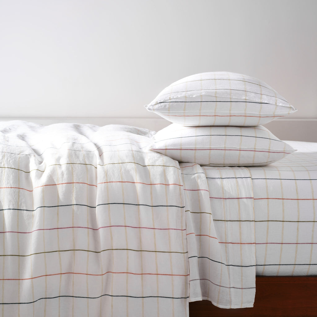 Washed European Linen Duvet Set P0