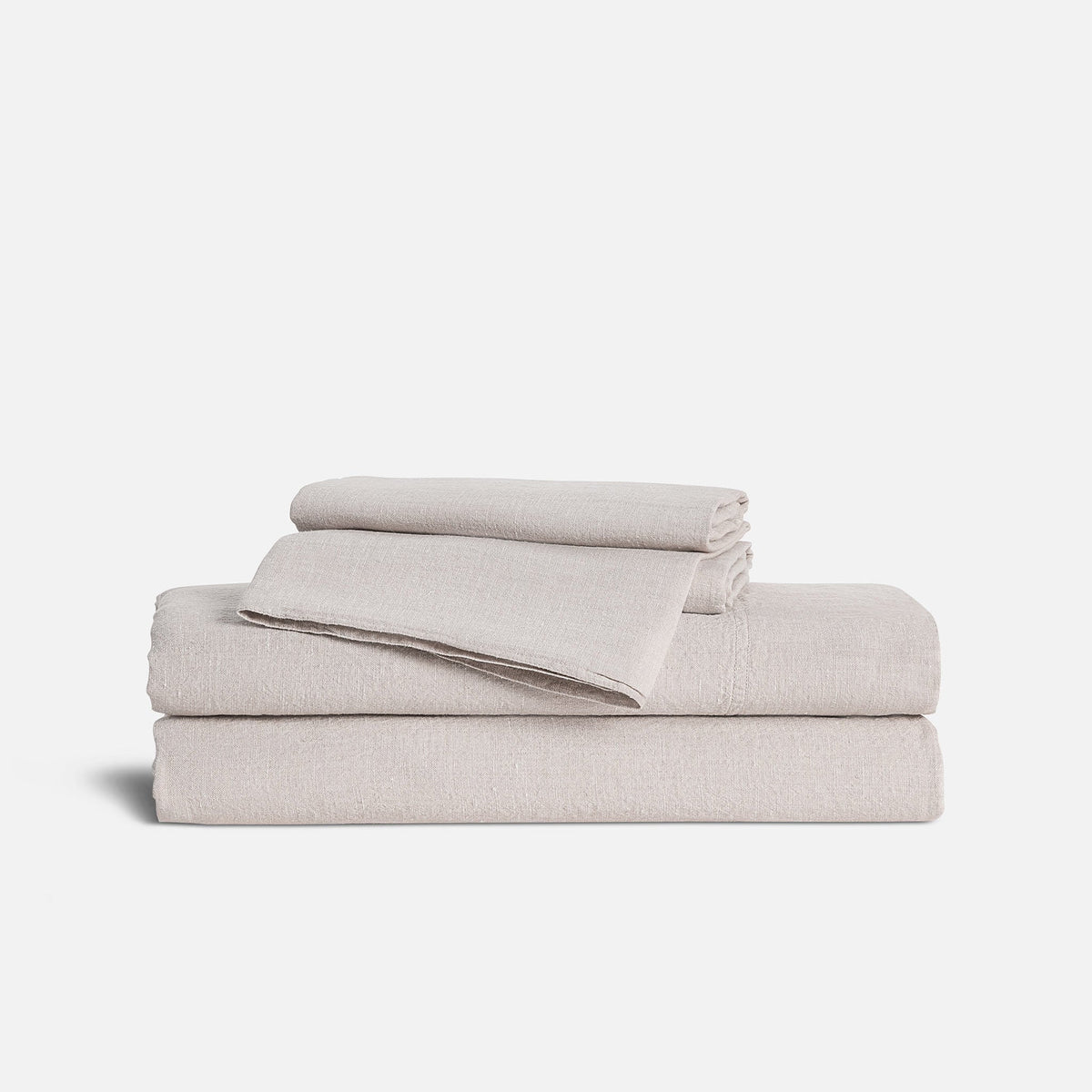 Washed European Linen Core Sheet Set E1