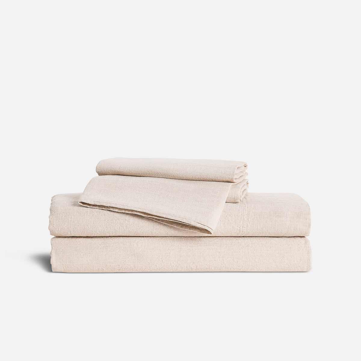 Washed European Linen Core Sheet Set E1