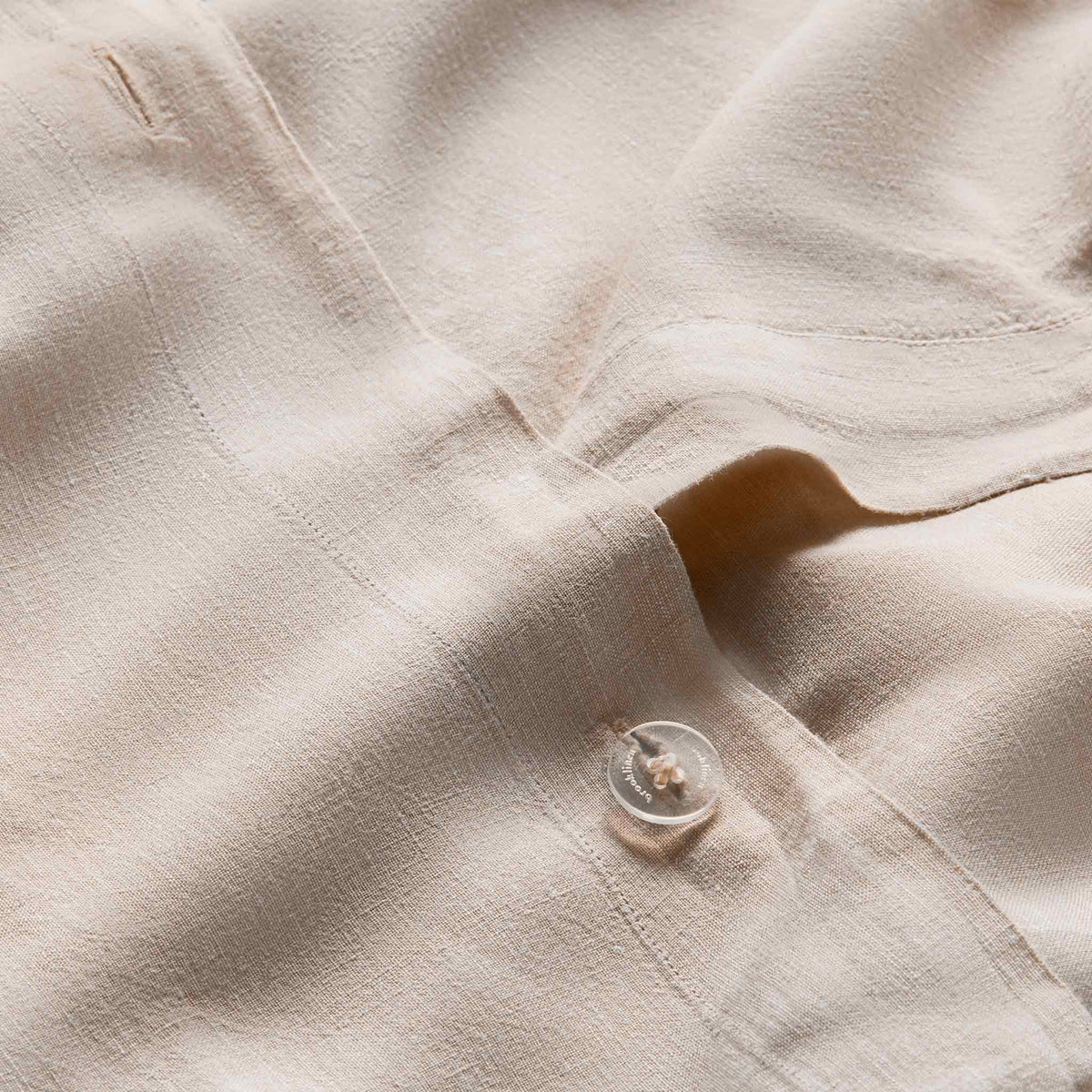 Washed European Linen Duvet Set P0