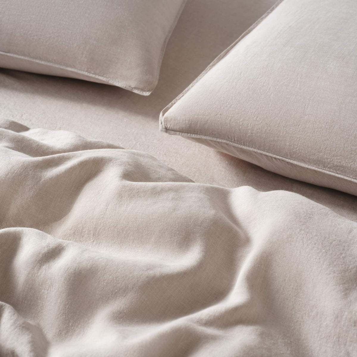 Washed European Linen Core Sheet Set Y4