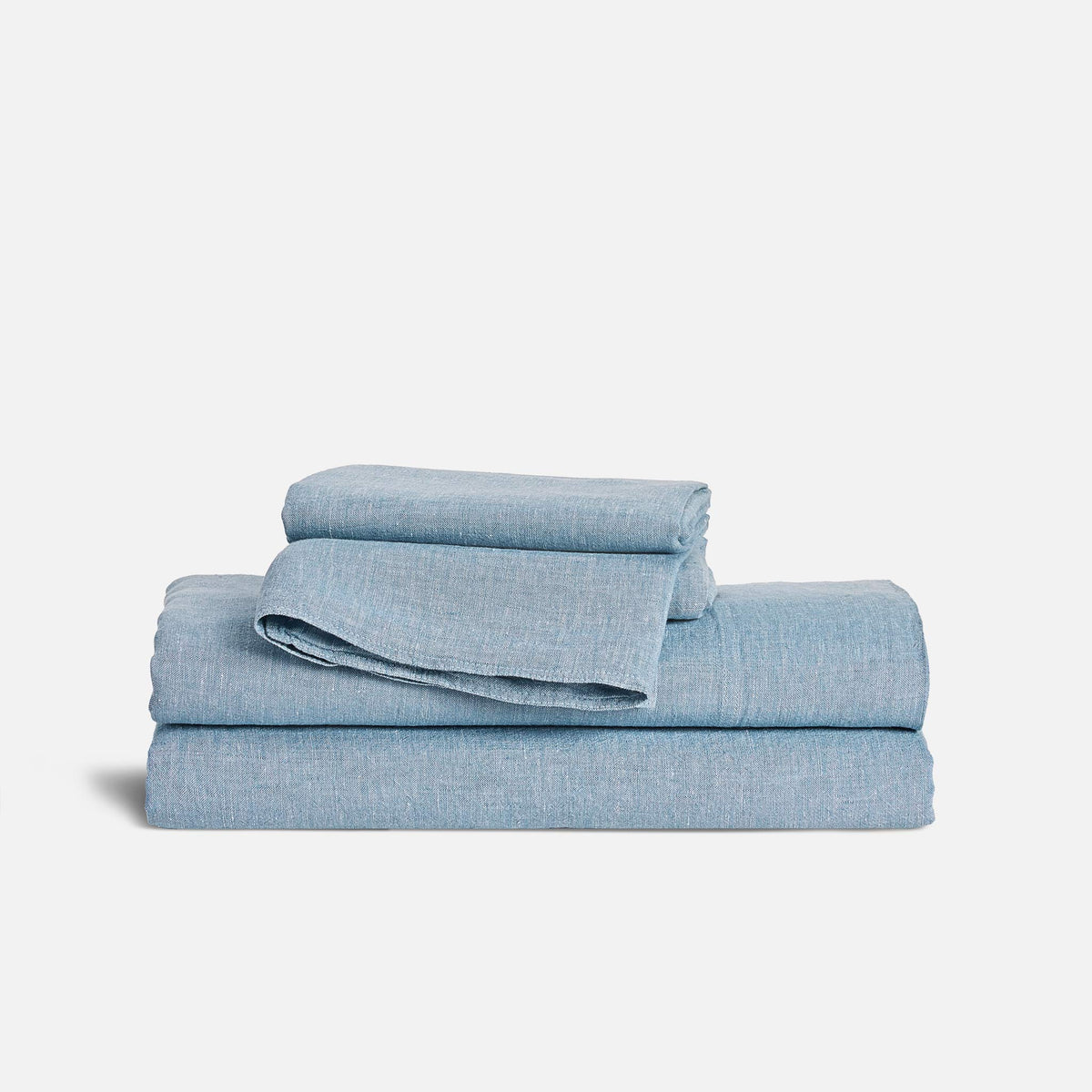 Washed European Linen Core Sheet Set E1