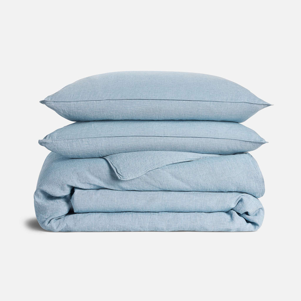 Washed European Linen Duvet Set P0