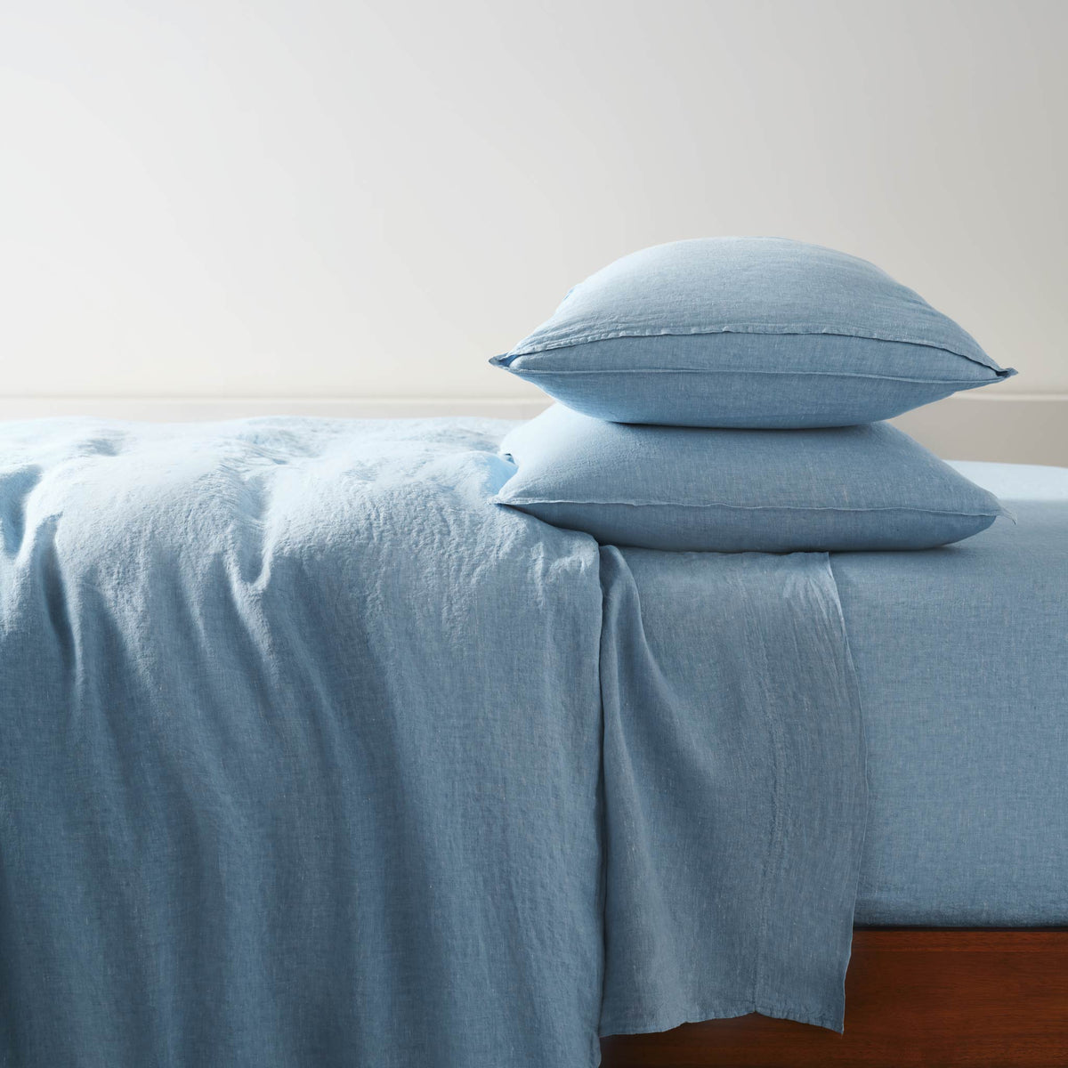 Washed European Linen Core Sheet Set Y4