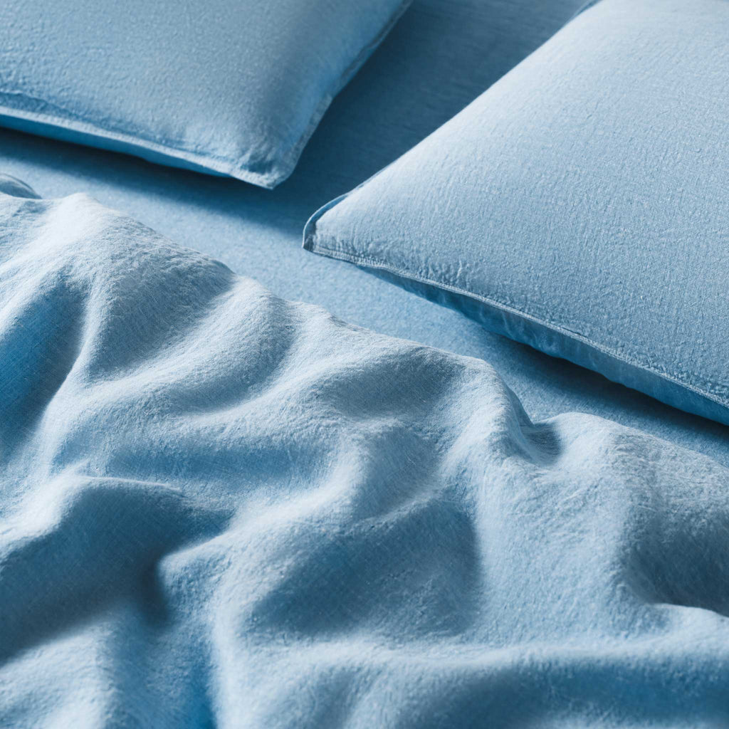 Washed European Linen Duvet Set P0