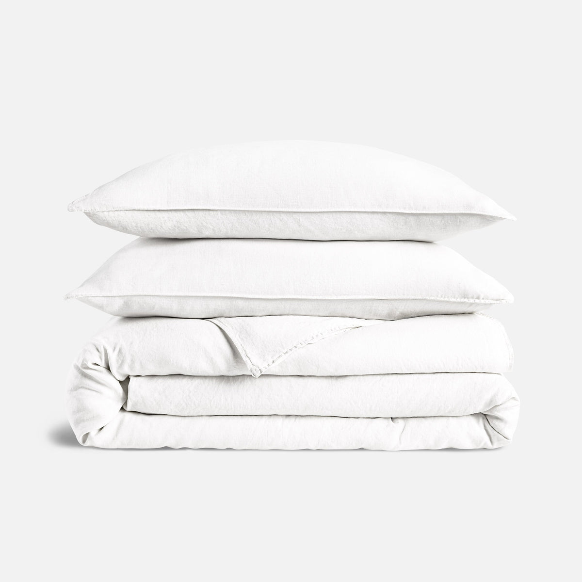 Washed European Linen Duvet Set P0