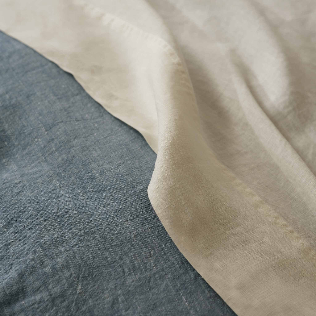 Washed European Linen Core Sheet Set E1