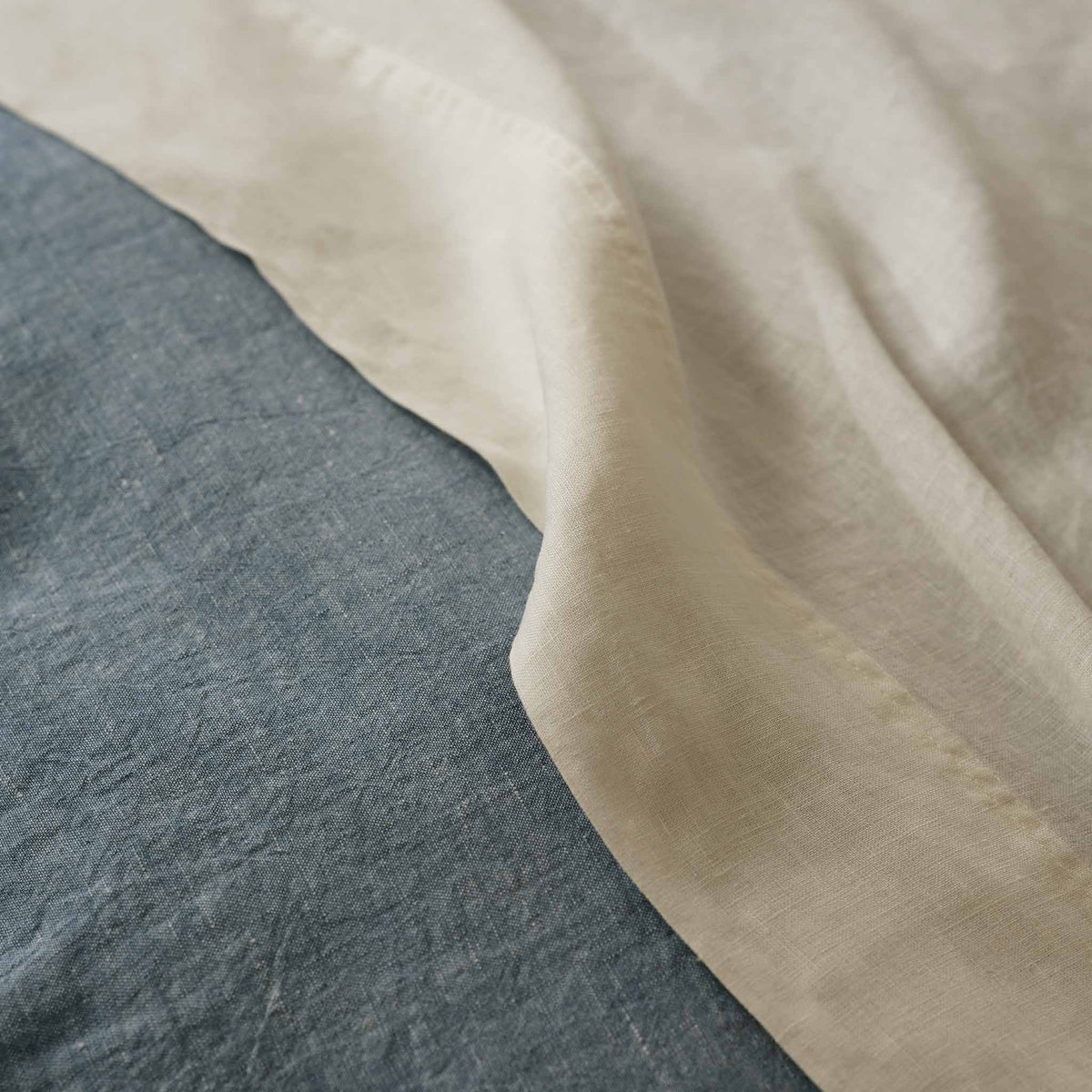 Washed European Linen Core Sheet Set E1