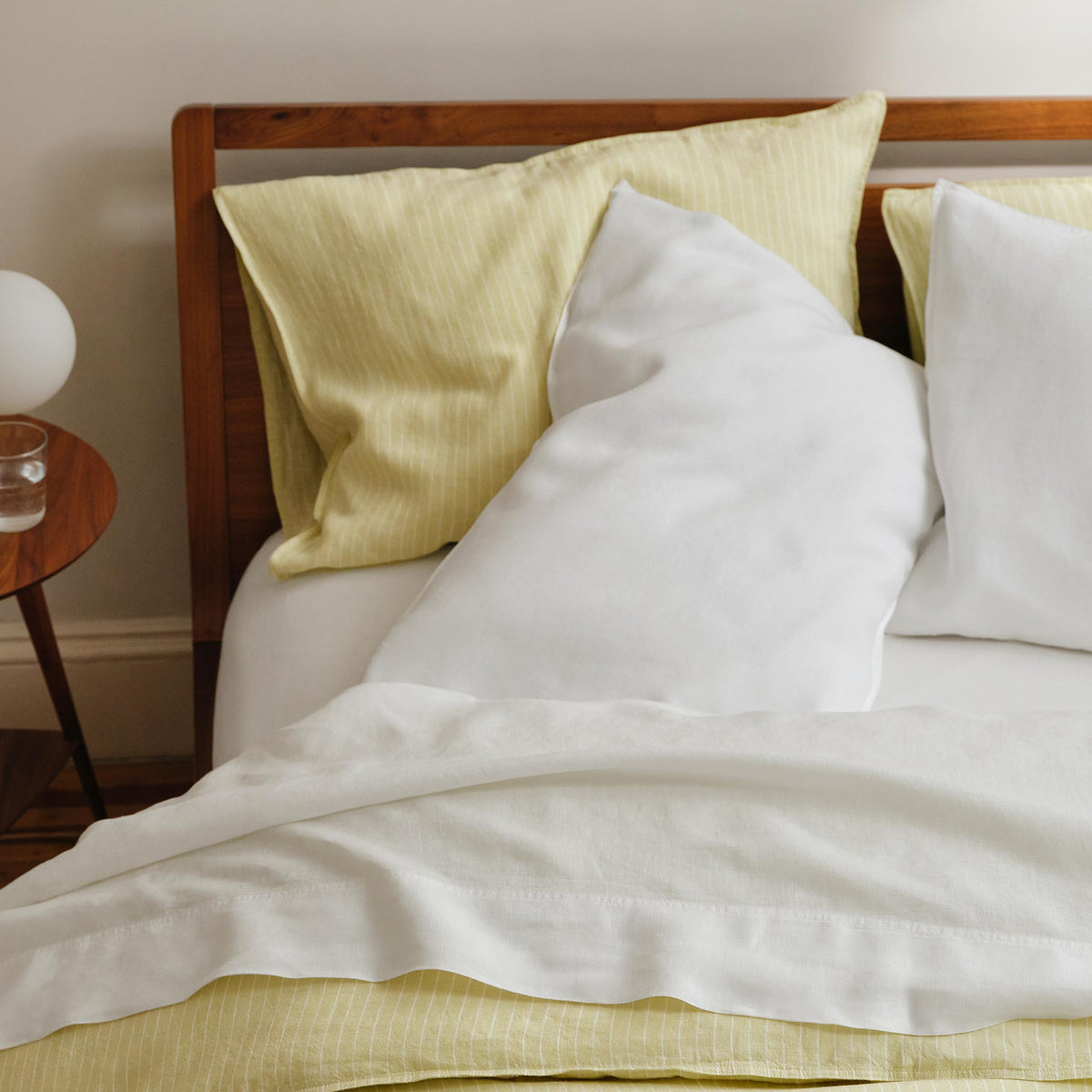 Washed European Linen Core Sheet Set E1