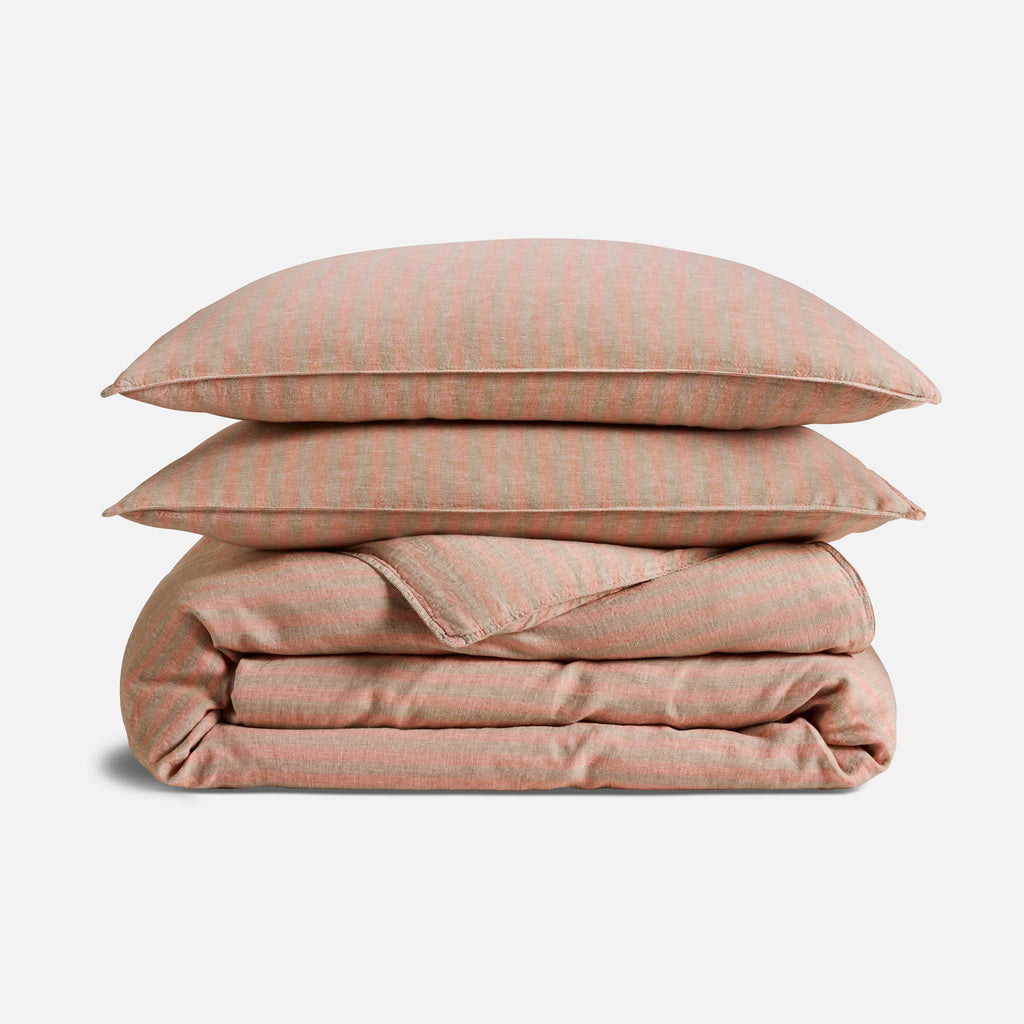 Washed European Linen Duvet Set P0