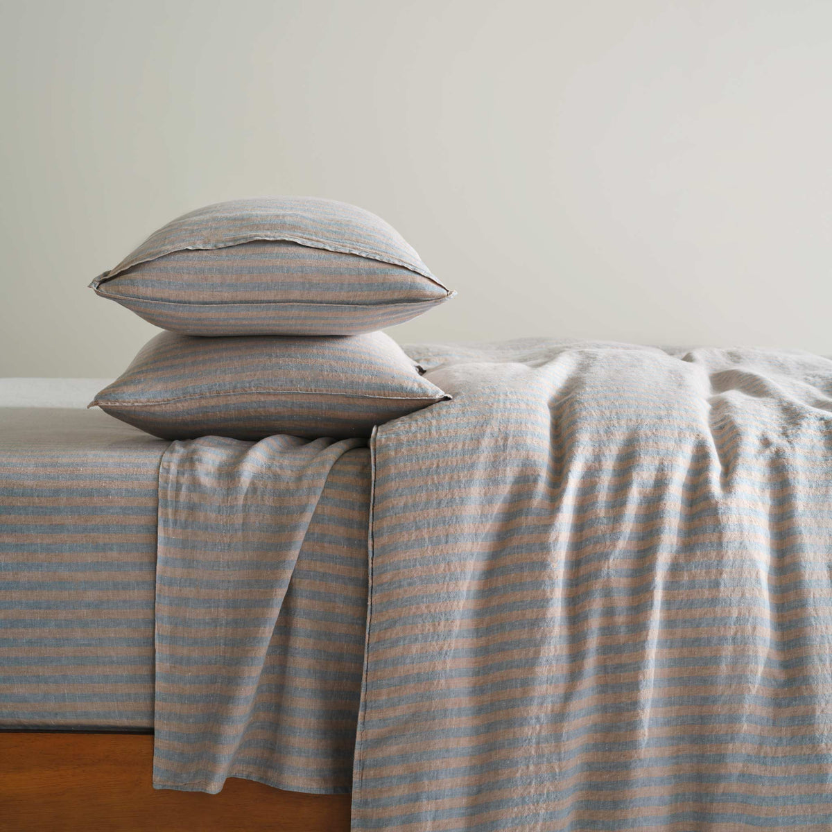 Washed European Linen Core Sheet Set E1