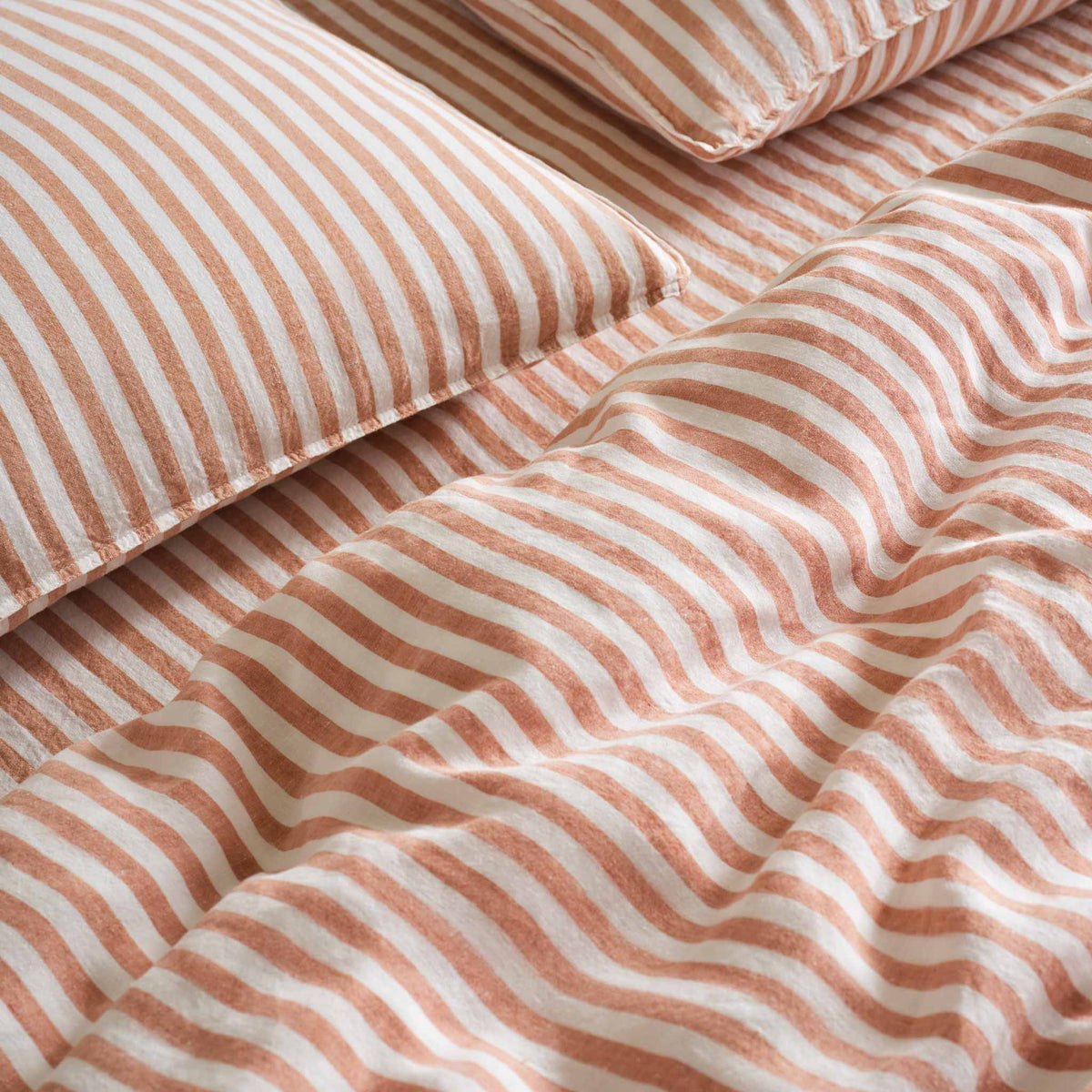 Washed European Linen Core Sheet Set E1