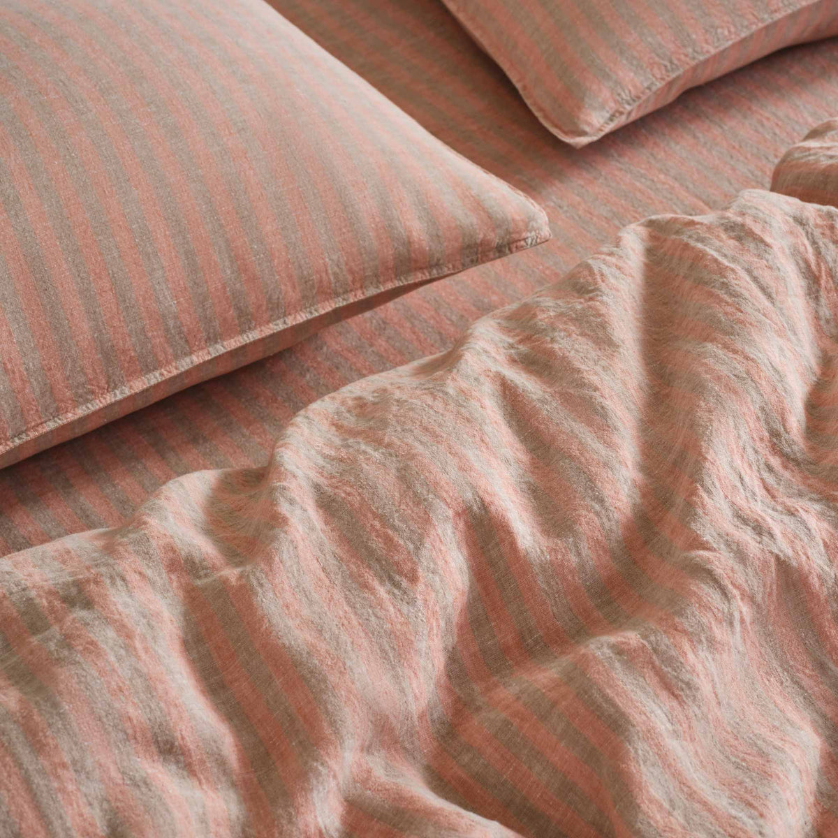 Washed European Linen Core Sheet Set Y4