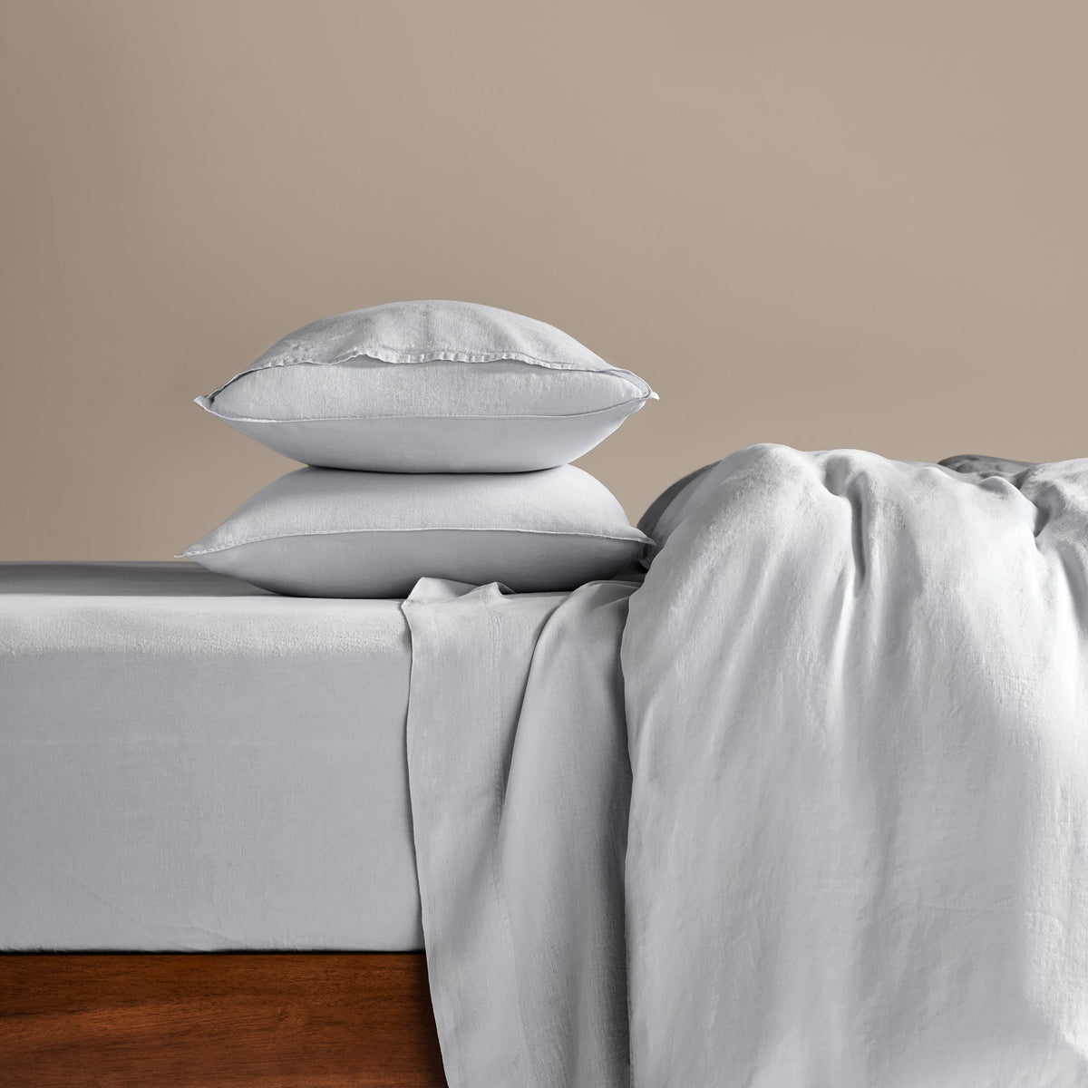 Washed European Linen Core Sheet Set E1