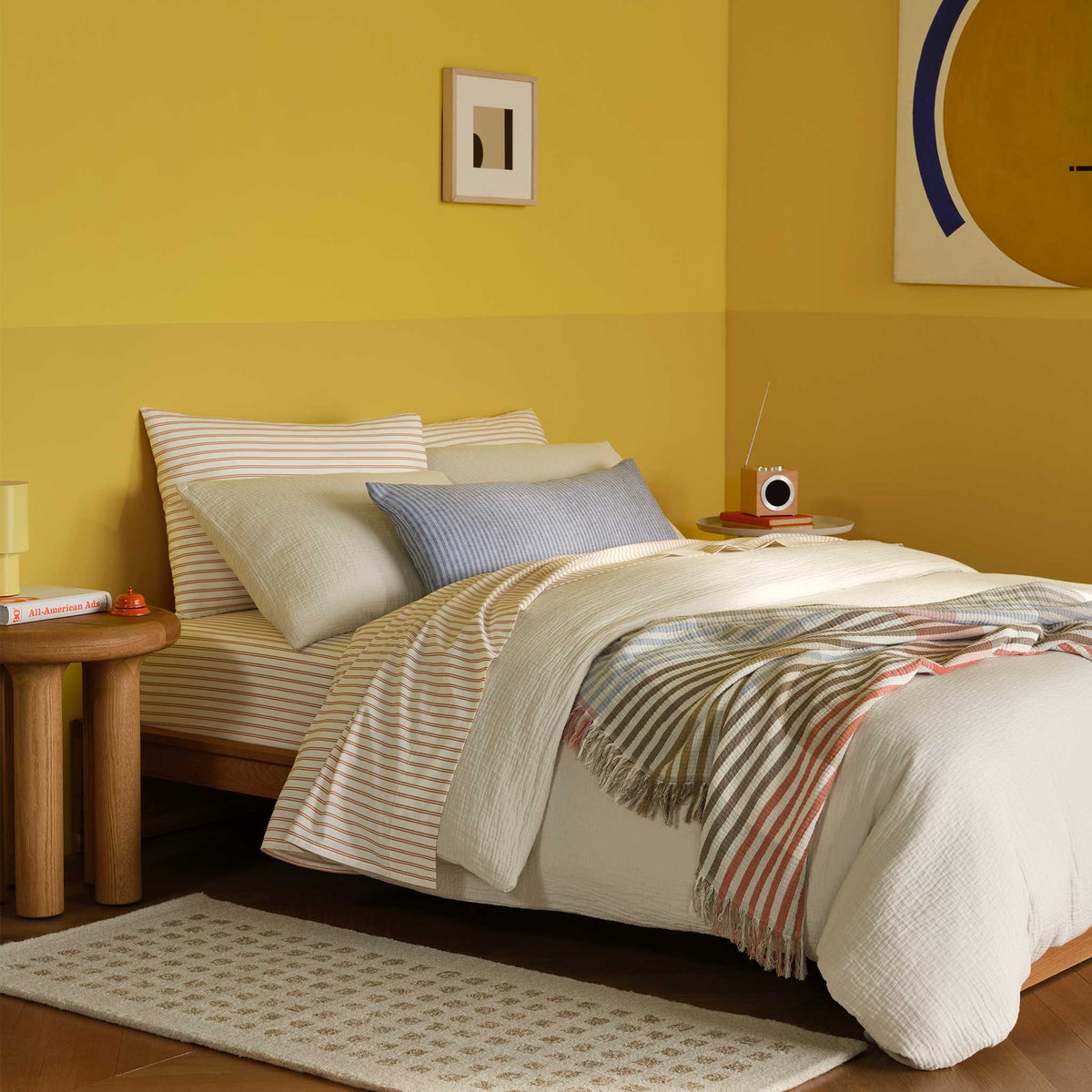 Classic Percale Core Sheet Set K8
