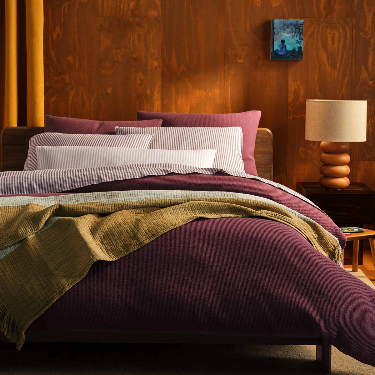 Washed European Linen Core Sheet Set Y4