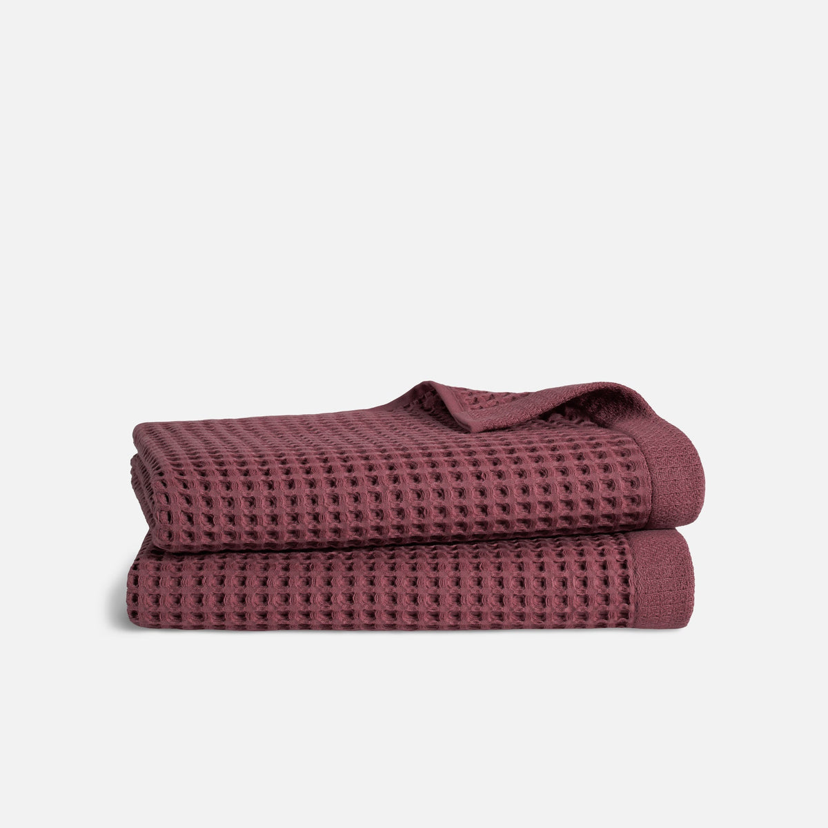Dreamweave Waffle Bath Towels Set of 2 T4