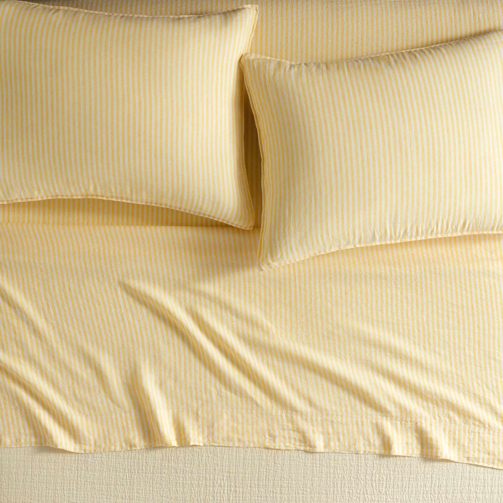 Washed European Linen Core Sheet Set E1