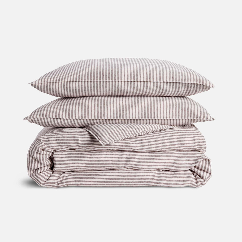 Washed European Linen Duvet Set P0