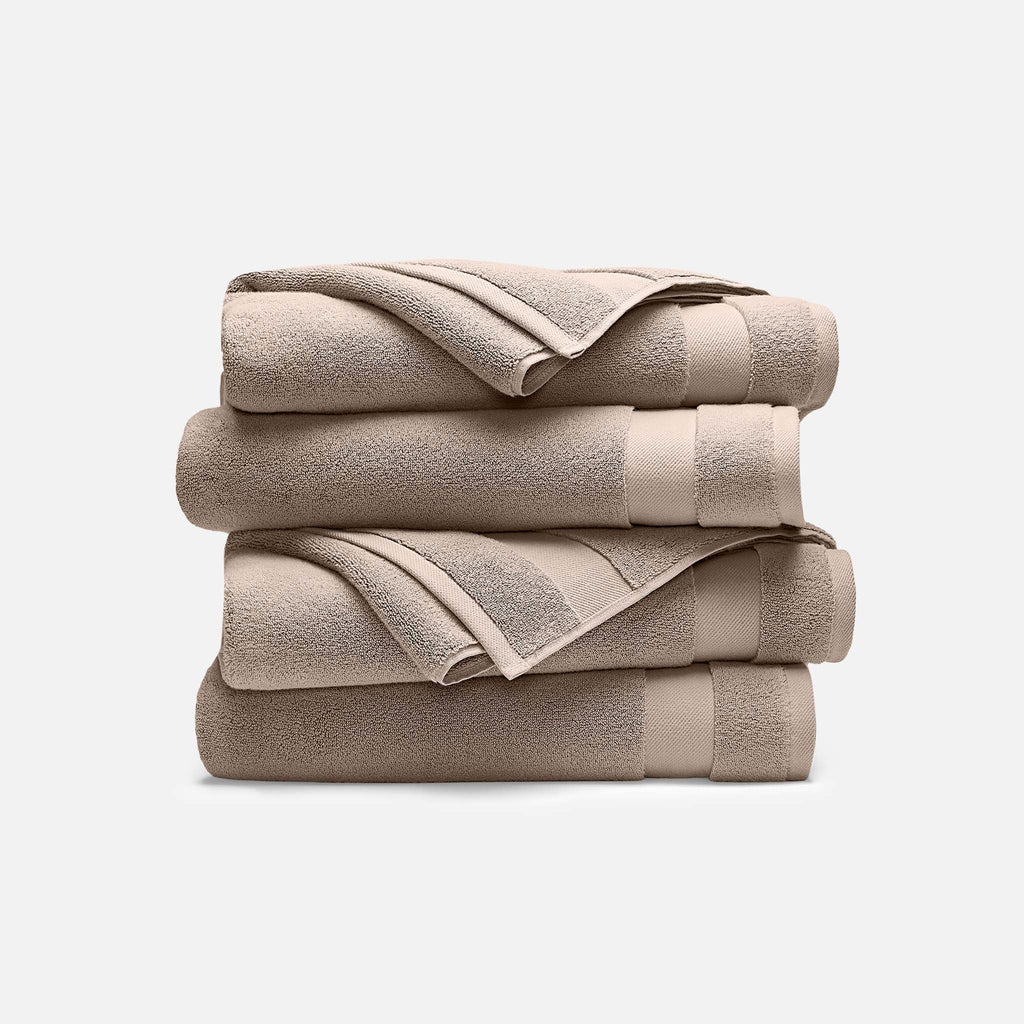 Super-Plush Set of 4 Bath Towel Bundle R3