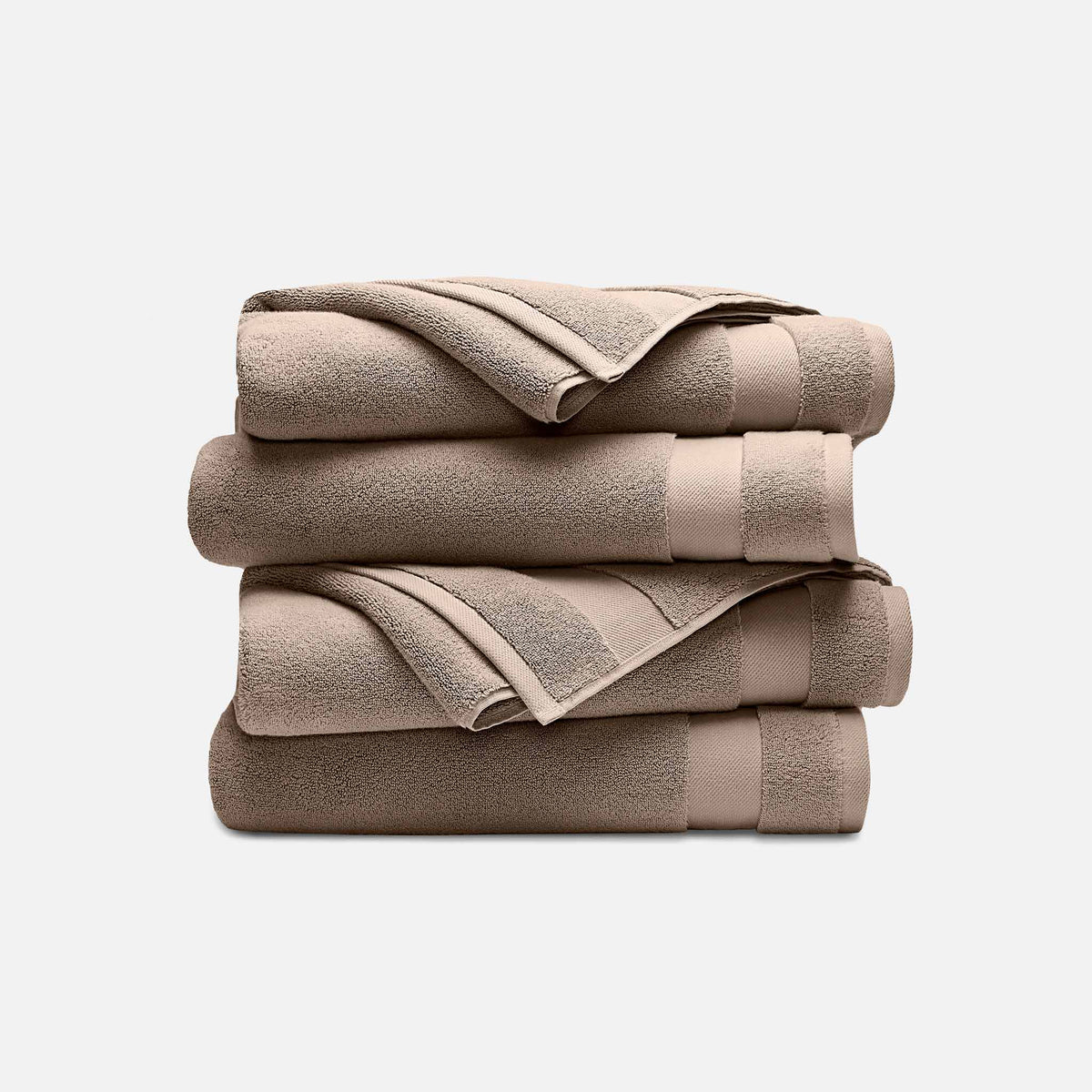 Super-Plush Set of 4 Bath Towel Bundle R3