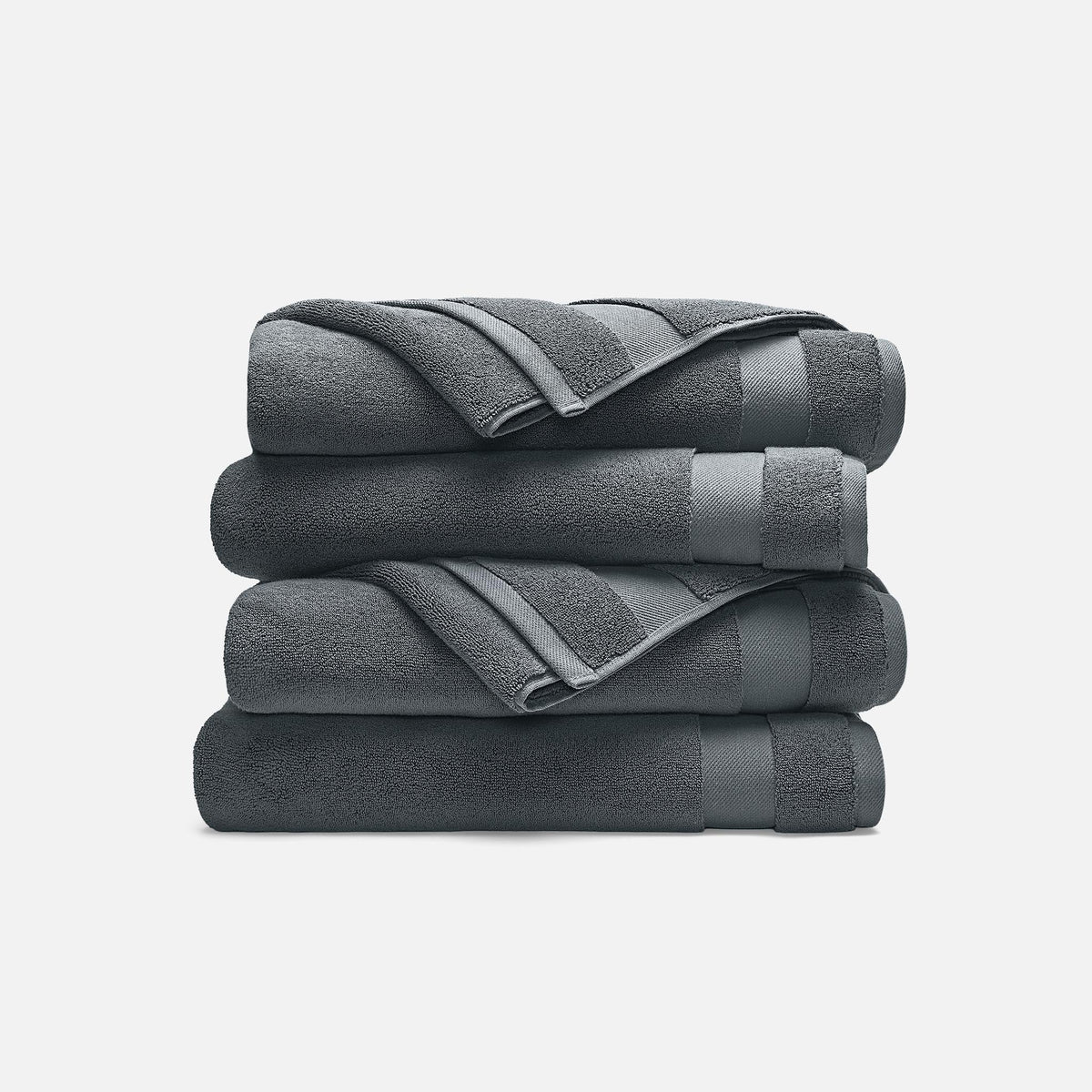 Super-Plush Set of 4 Bath Towel Bundle R3