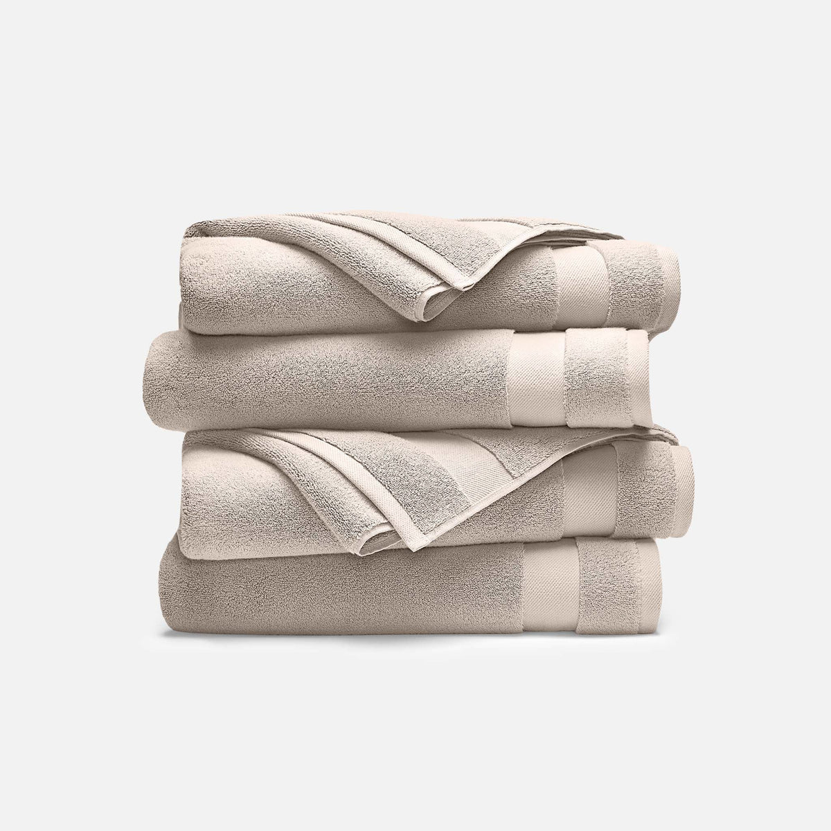 Super-Plush Set of 4 Bath Towel Bundle R3