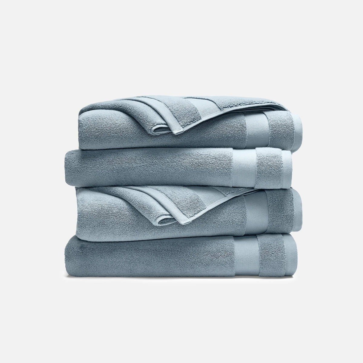 Super-Plush Set of 4 Bath Towel Bundle R3