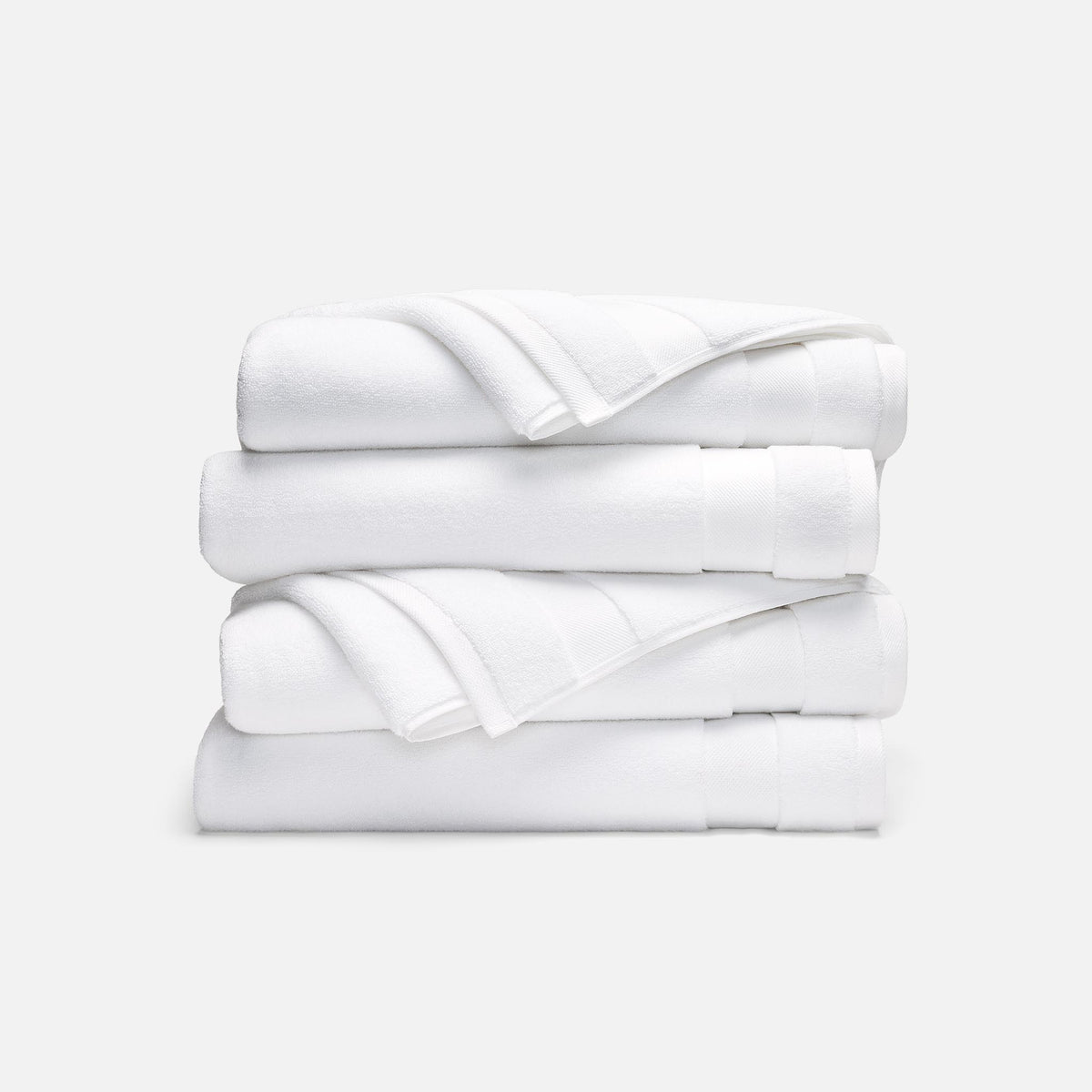 Super-Plush Set of 4 Bath Towel Bundle R3