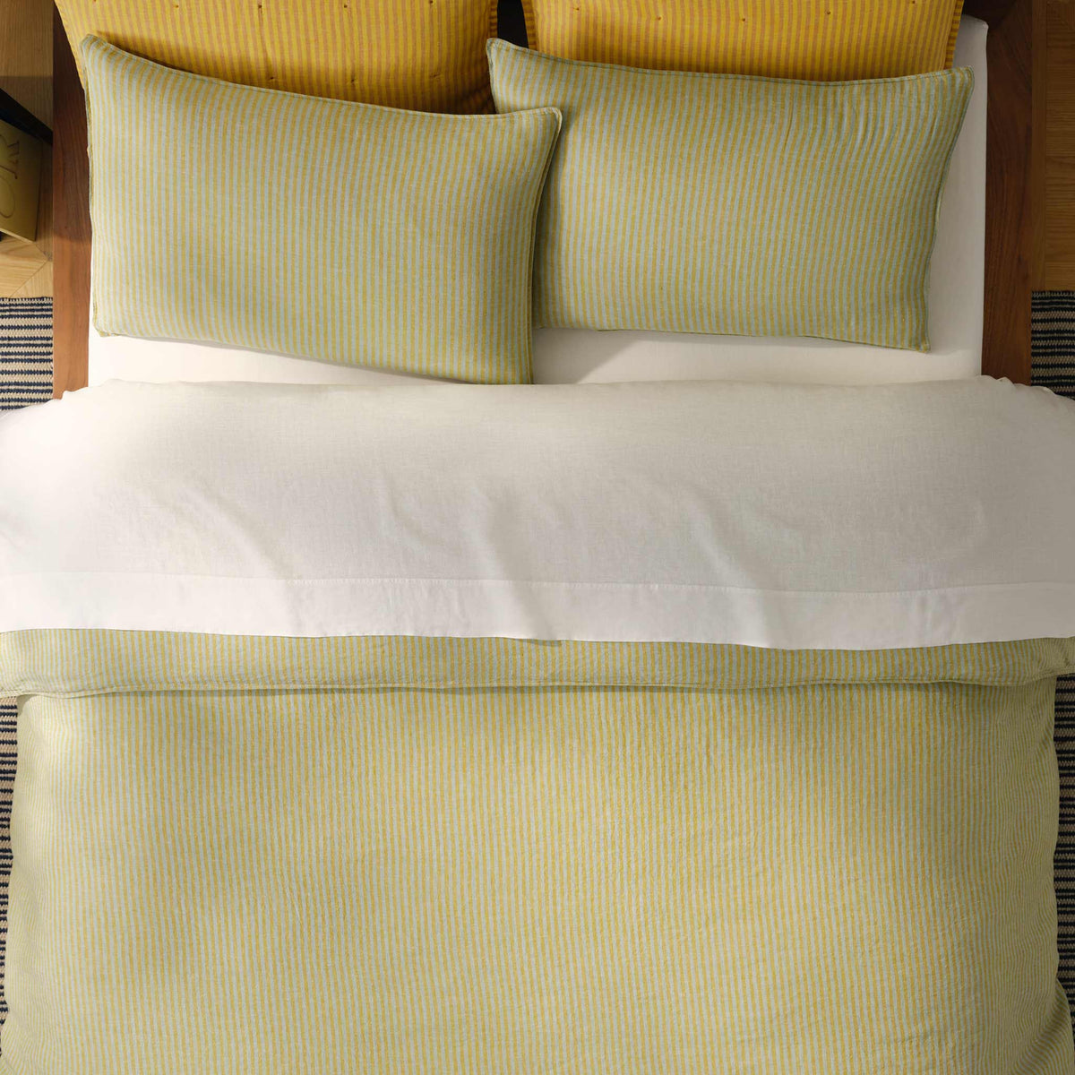 Washed European Linen Core Sheet Set E1