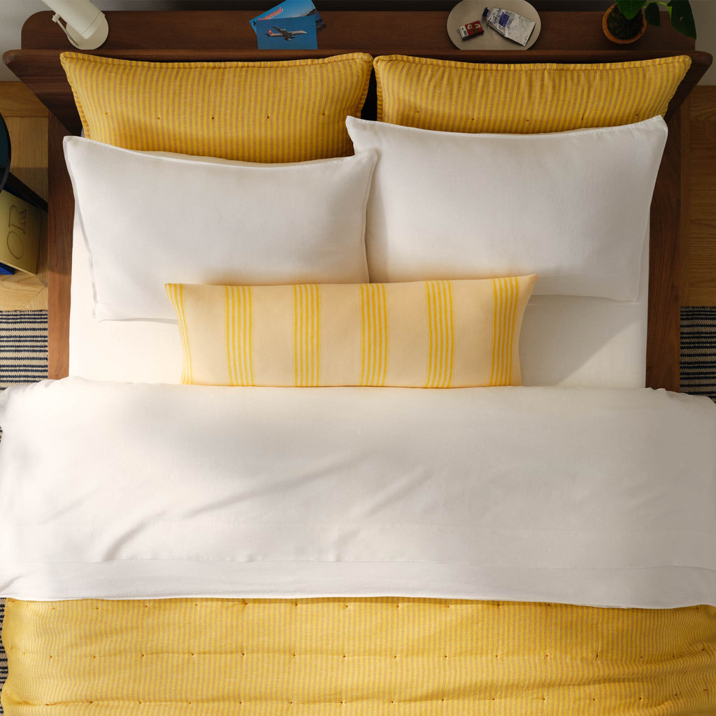Washed European Linen Core Sheet Set E1