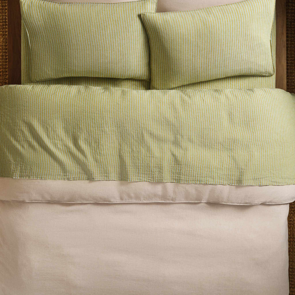 Washed European Linen Core Sheet Set E1