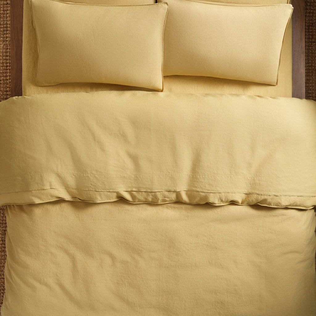 Washed European Linen Core Sheet Set E1