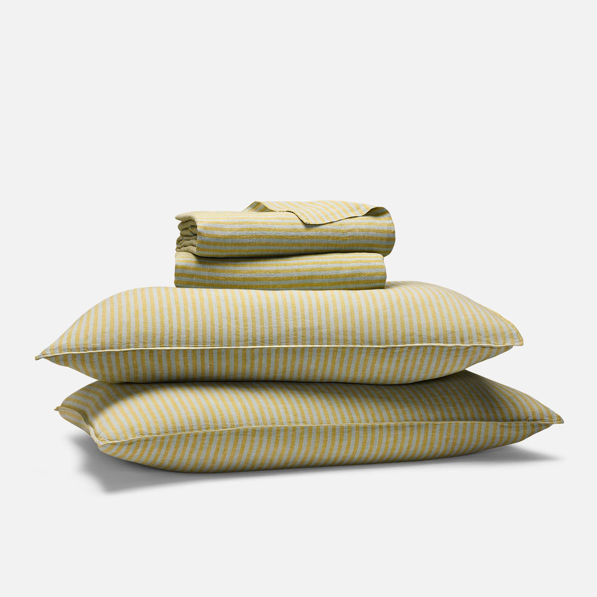 Washed European Linen Core Sheet Set E1