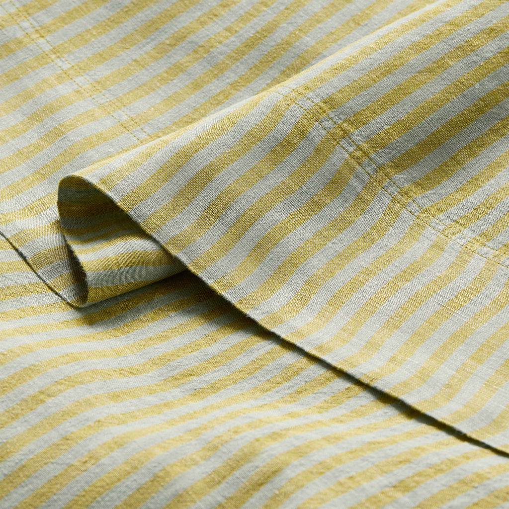 Washed European Linen Core Sheet Set E1