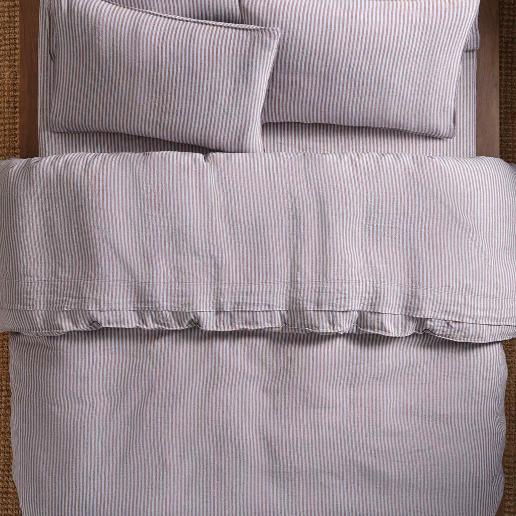 Washed European Linen Core Sheet Set E1