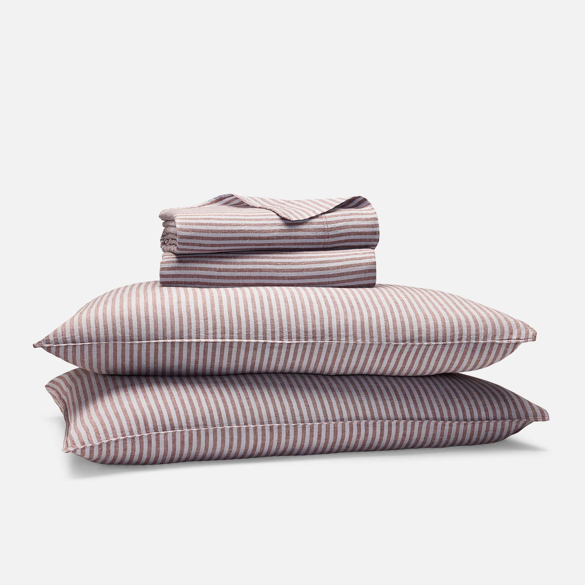 Washed European Linen Core Sheet Set E1