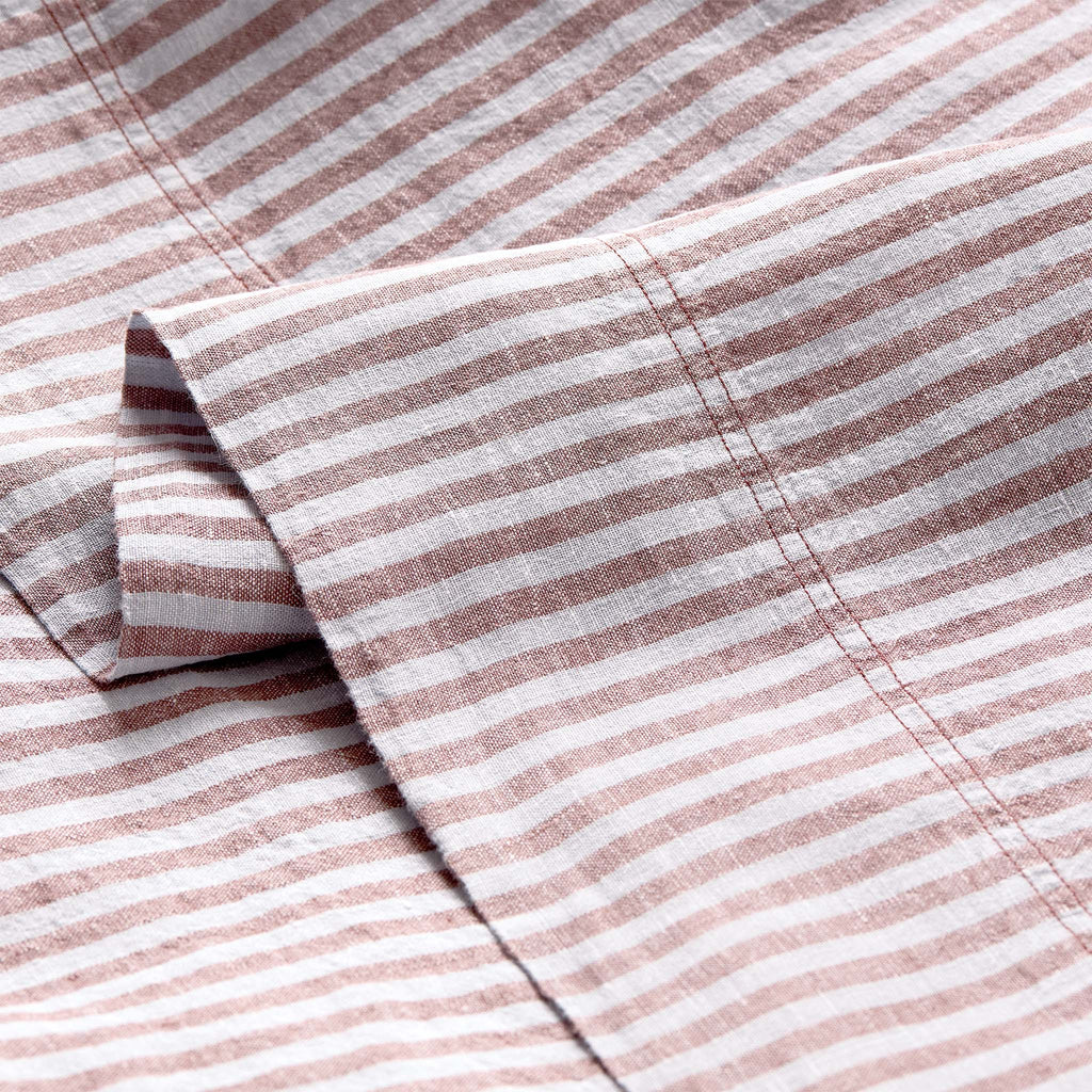 Washed European Linen Core Sheet Set E1