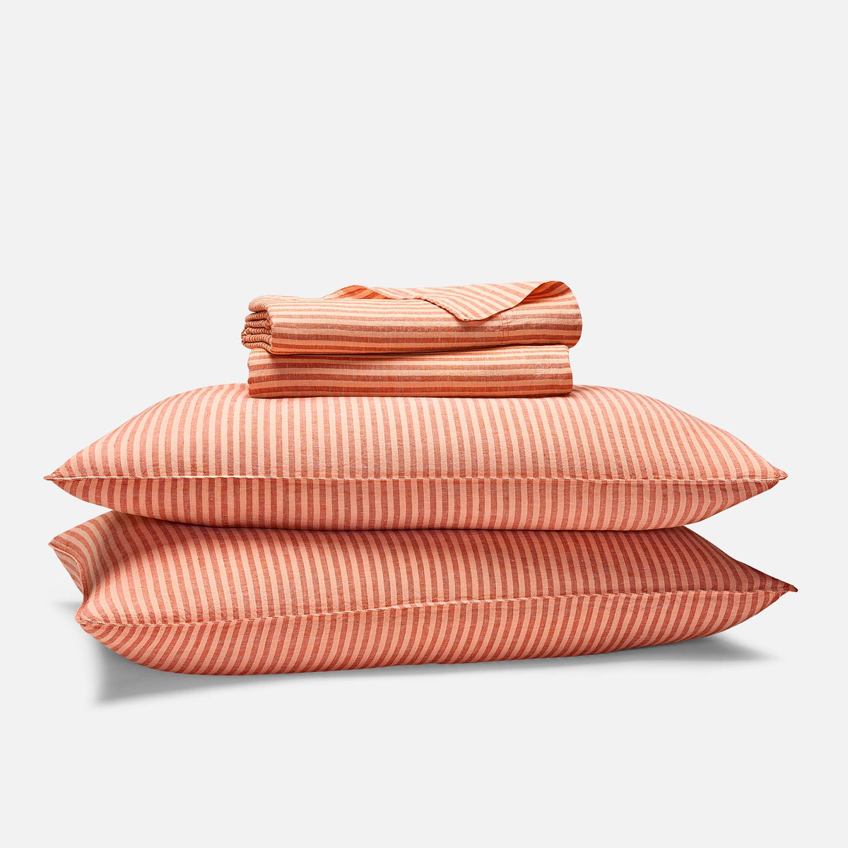 Washed European Linen Core Sheet Set E1