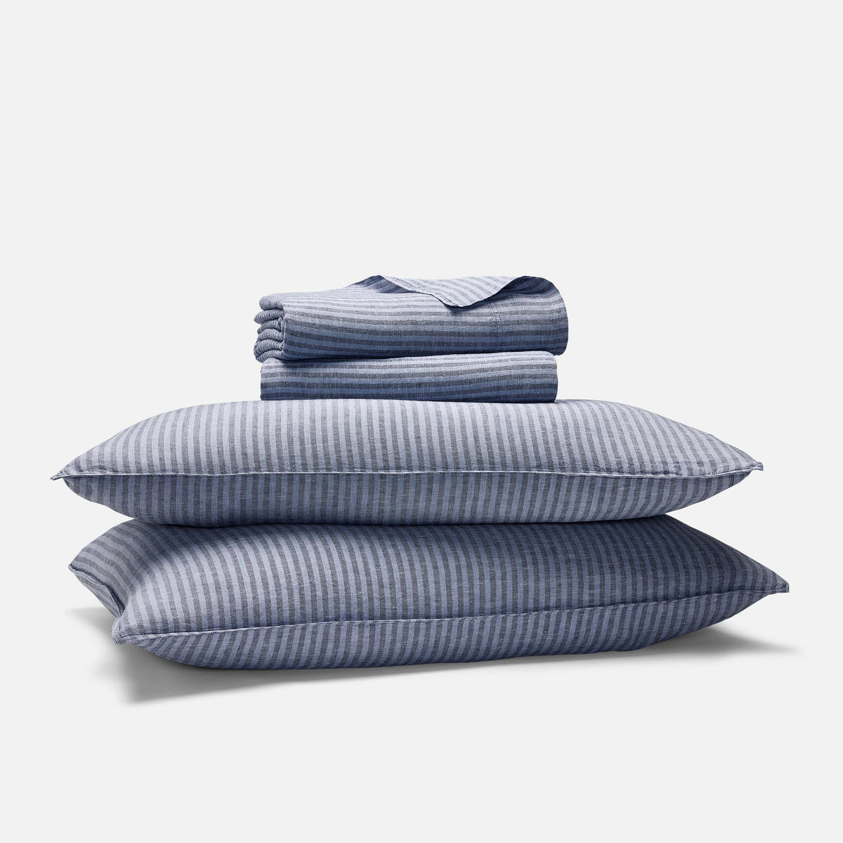 Washed European Linen Core Sheet Set E1